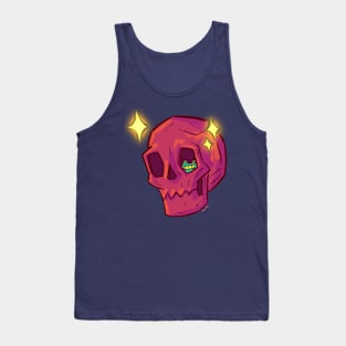 Frog and skull Tank Top
